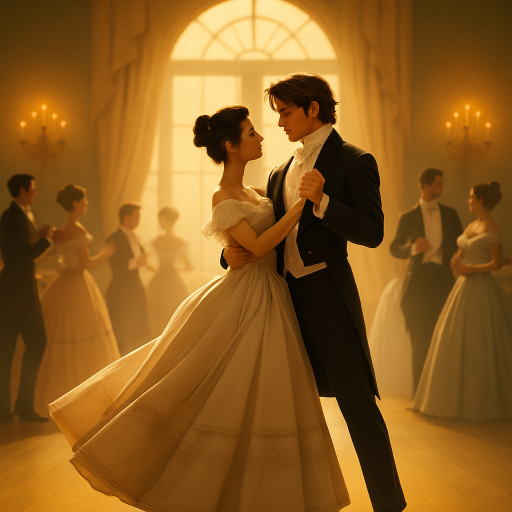 Cover art of the single “Waltz in the Salon” by Juraj Kasič